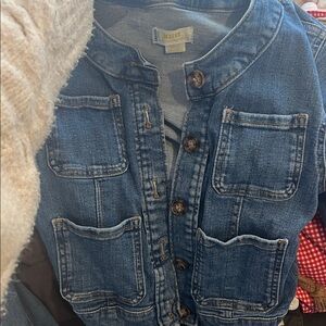 Maeve Classic Blue Denim Jacket